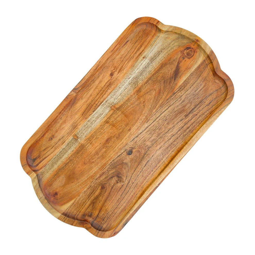 Handcrafted Wooden Serving Platter
